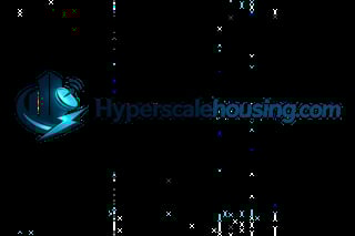 HyperScale Housing logo featuring a blue globe and building design with company name text